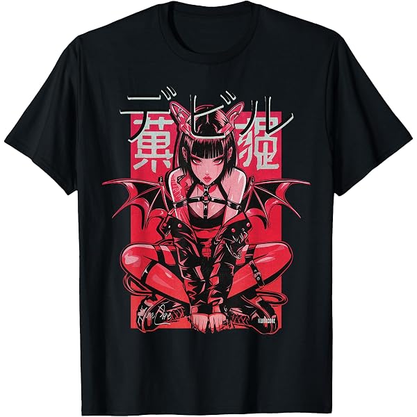 Amazon.com: Japanese Streetwear Cyberpunk Y2K Techwear Retro Manga